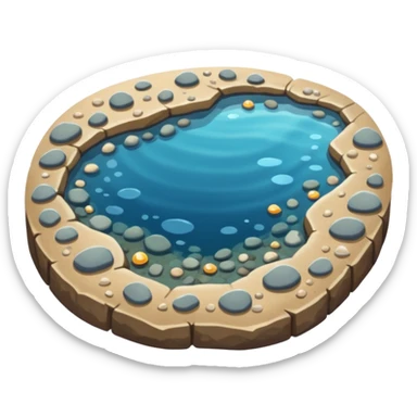 Tide pool sticker