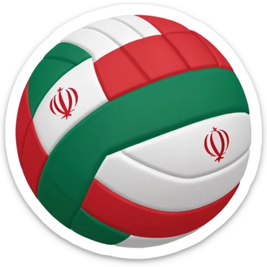 🖤🏐🇮🇷 sticker