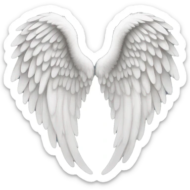 angel wing sticker