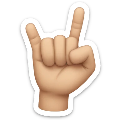 a thumb that’s asi asi sticker