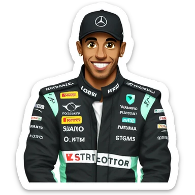 Lewis Hamilton sticker