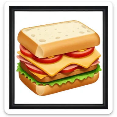 sandwich restaurant  sticker