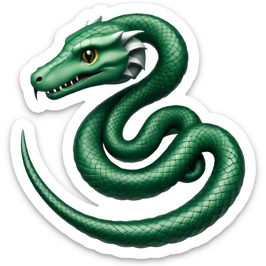 Slytherin House Crest sticker