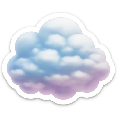 aesthetic cloud sticker
