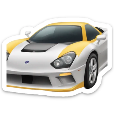 Joe Biden drive a super car sticker