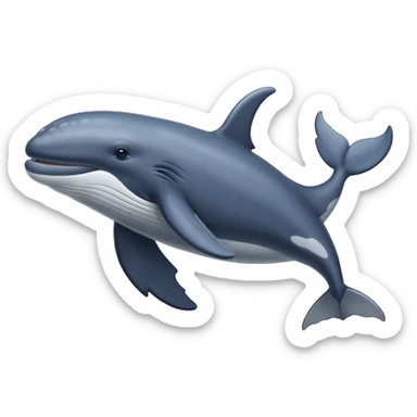 Baleine à bosse sticker