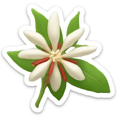 ashwagandha flower sticker