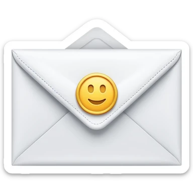 Salary enclosed in an envelope sticker