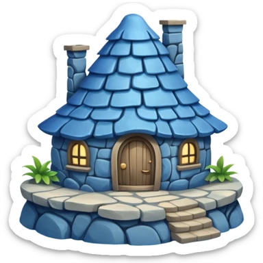 water elementaltribe house sticker