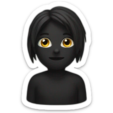 gos d´atura black sticker