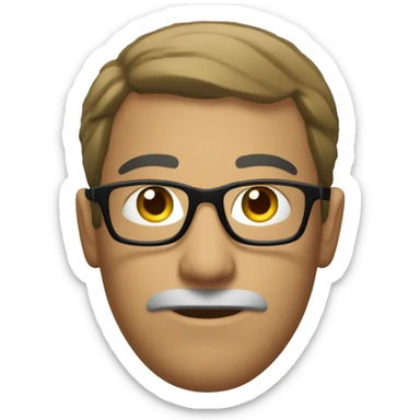 Investigator, wearing black glasses and a bandana sticker