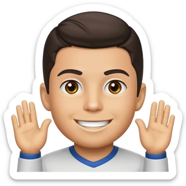 cristiano ronaldo junior as an emoji sticker