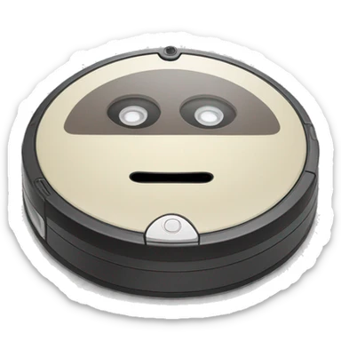 Roomba crying sticker