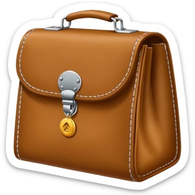 sac remplis d'argent  sticker