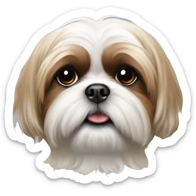 Shih tzu sticker