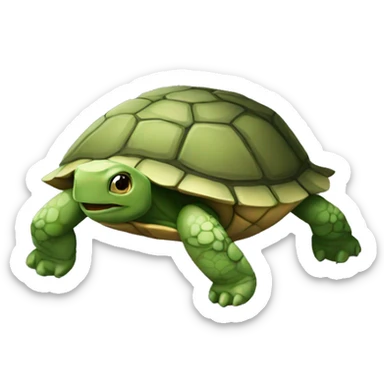 tortuga enfadada sticker