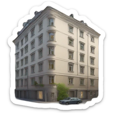 new residential in Moscow sticker