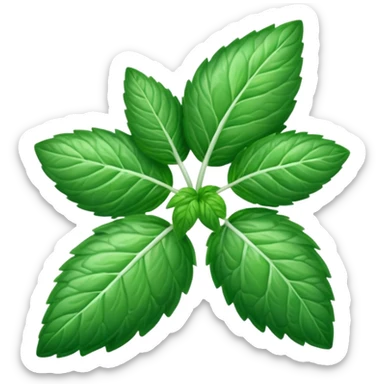 Peppermint sticker