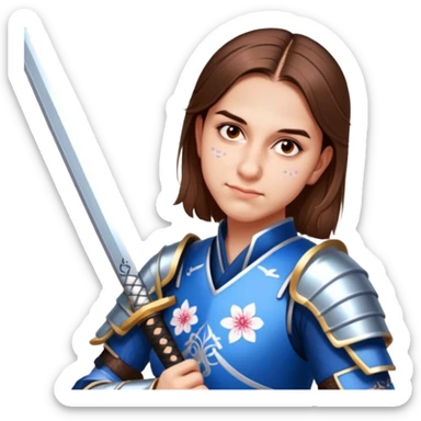 Samurai Warrior sticker