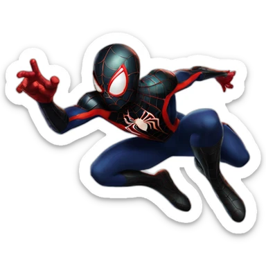 Spider man Miles Morales sticker