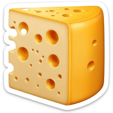 cheese sticker