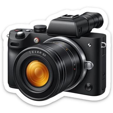 Mirrorless camera
 sticker