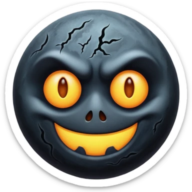 Cursed Dark Moon sticker