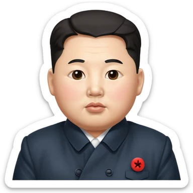 Kim Jong-un sticker