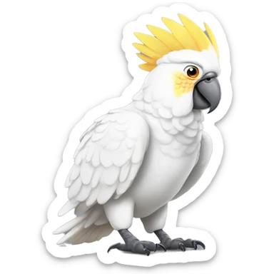 Angry Cockatoo sticker