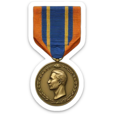 distinguished war medal sticker