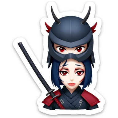 Shadow Samurai sticker