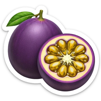 passion fruit sticker