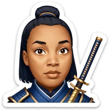 Vigilant Samurai sticker