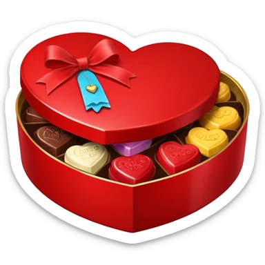 Valentine day sticker