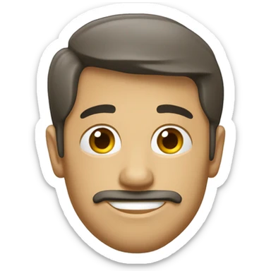 Человек бежит на беговой дорожке sticker