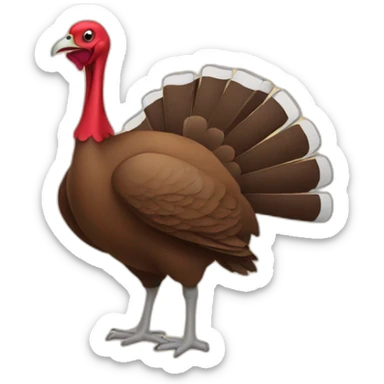turkey map sticker
