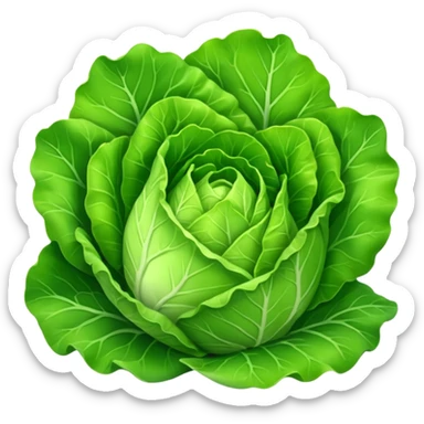 lettuce leafs sticker