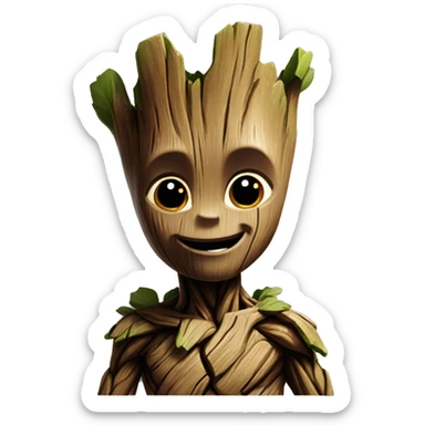 Groot chamativo  sticker