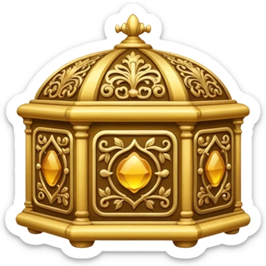 old fashioned sticker