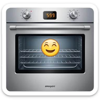 oven sticker