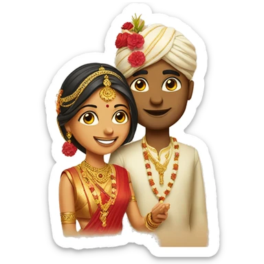hindu marriage sticker