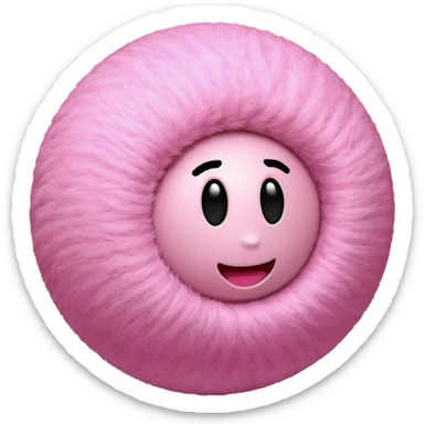 padel light pink sticker