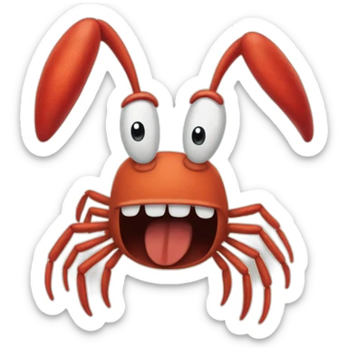 Mr. Krabs from SpongeBob sticker
