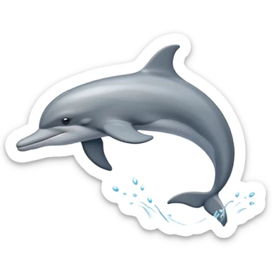 Kardszárnyú delfin sticker