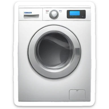 Washing machine aesthetic sticker