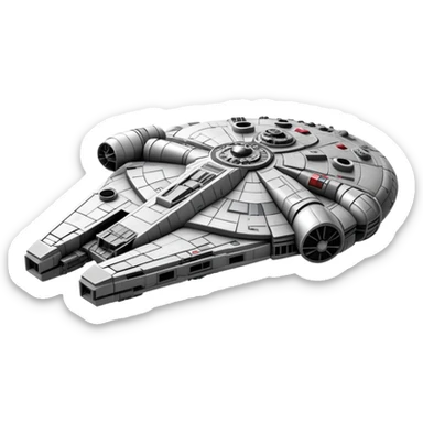 Millennium Falcon sticker