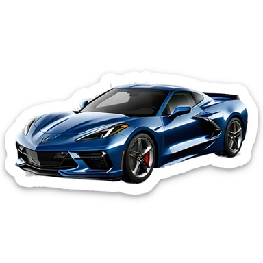 corvette c8 sticker