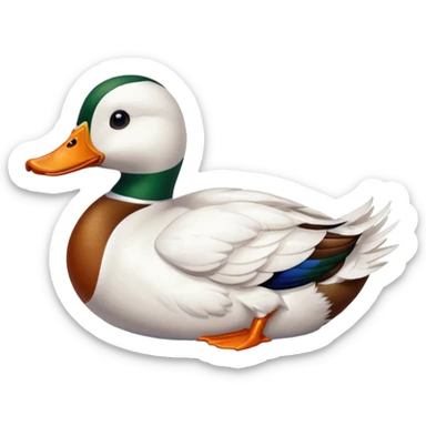 Duck sticker