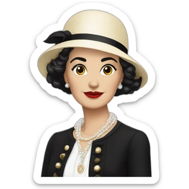 Gabrielle Chanel  sticker