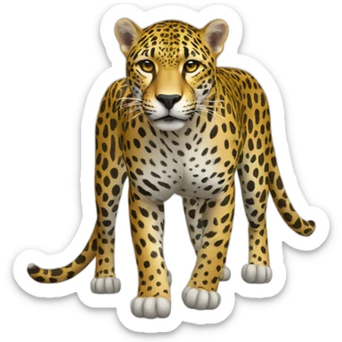 Jaguar full body sticker